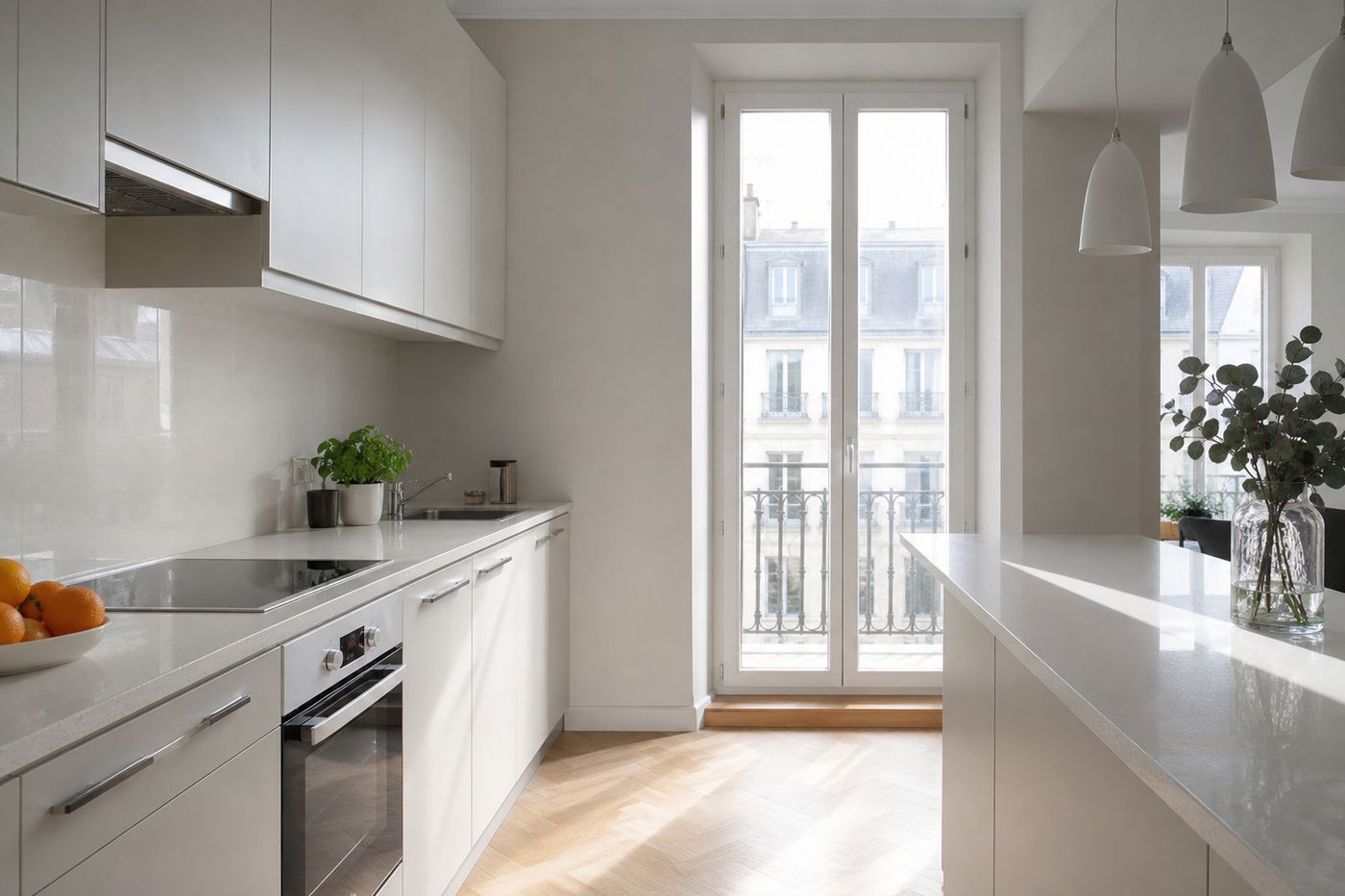 Dieptereiniging van een appartement